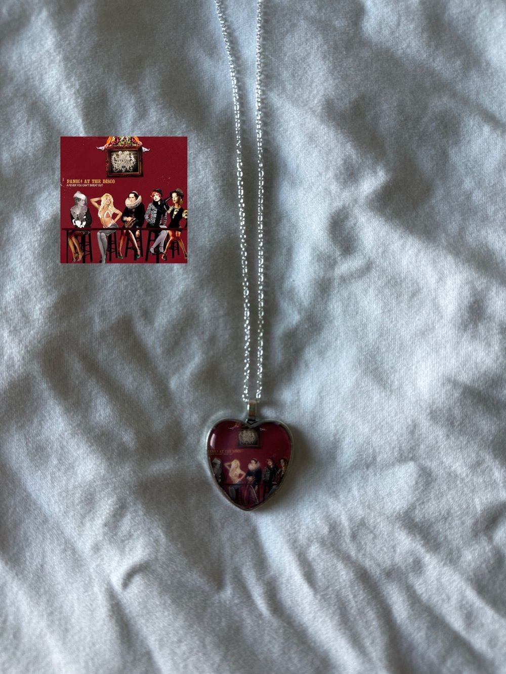 panic at the disco a fever you can't sweat out necklace